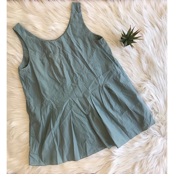 Marni Tops - Pleated teal MARNI tank